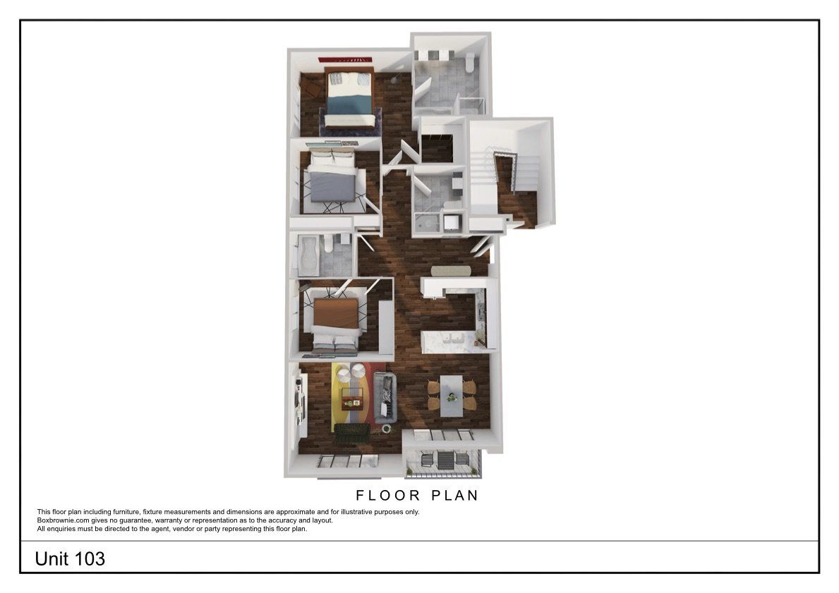 909 le doux floor plan
