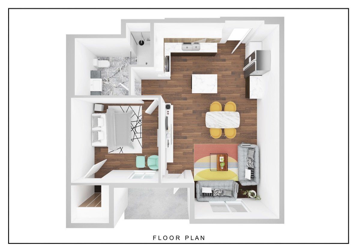 909 le doux floor plan