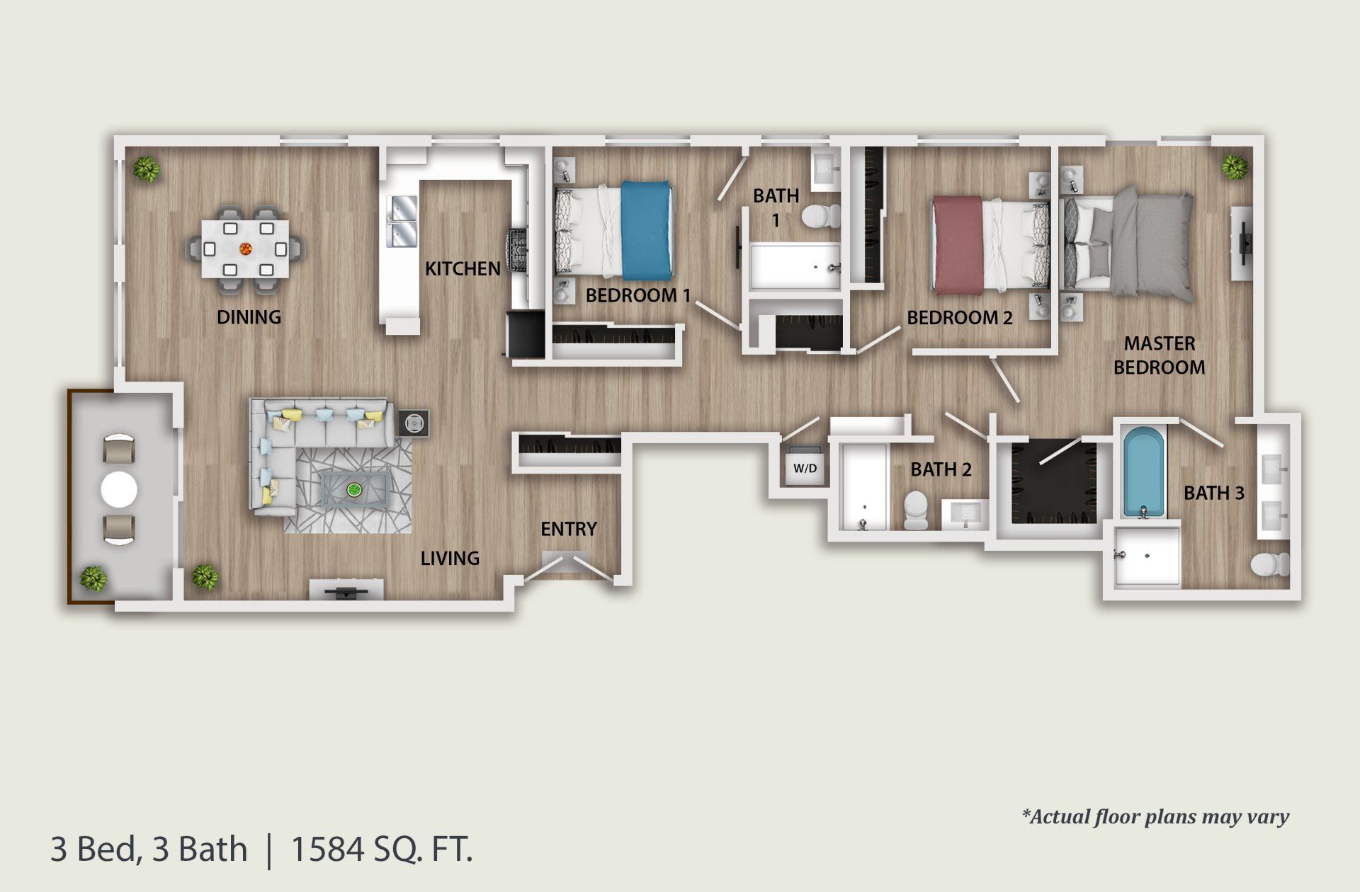 1115 Cardiff Floorplan