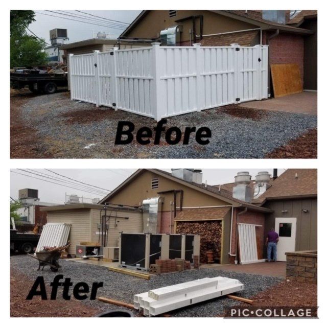 New White Vinyl Fence - Flemington, NJ - GT Fence LLC