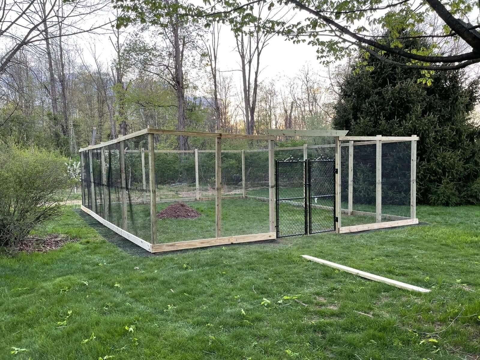 White Picket Fence With Yellow Flowers - Flemington, NJ - GT Fence LLC