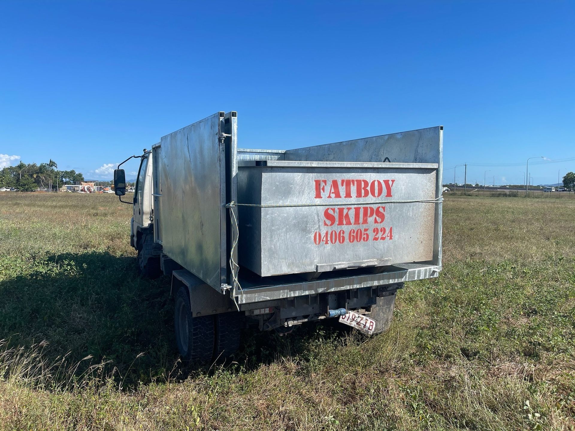 Fat Boy Skips Truck For Waste Removal