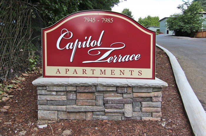street sign for capitol terrace