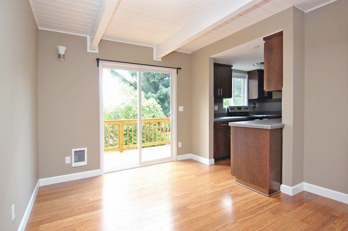 living room and kitchen