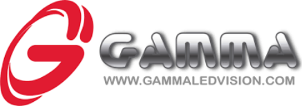 The logo for us broadcast is blue and white.