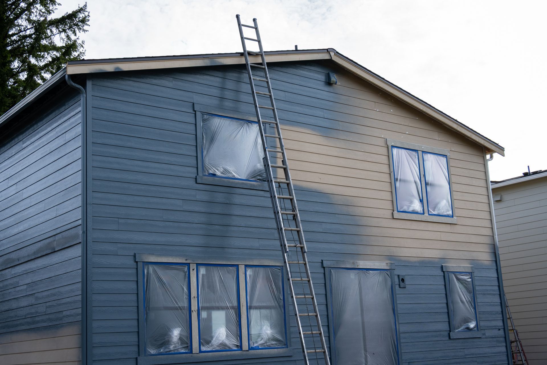 Exterior home painting in Astoria, OR Exterior home painting in Astoria, OR