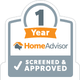 1 year HomeAdvisor Certified 