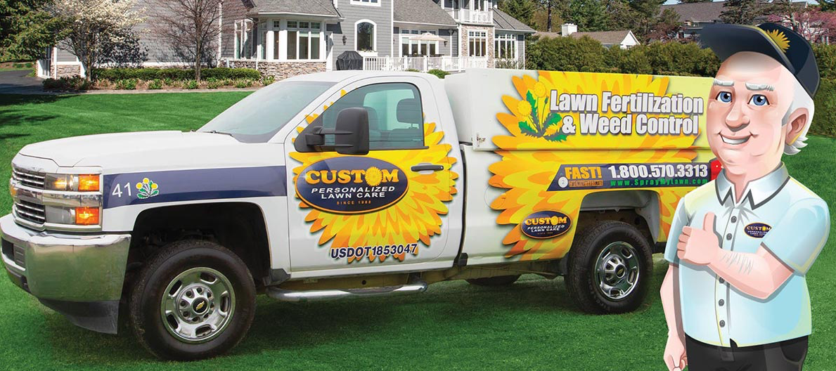 Custom Lawn Care Truck with Jack