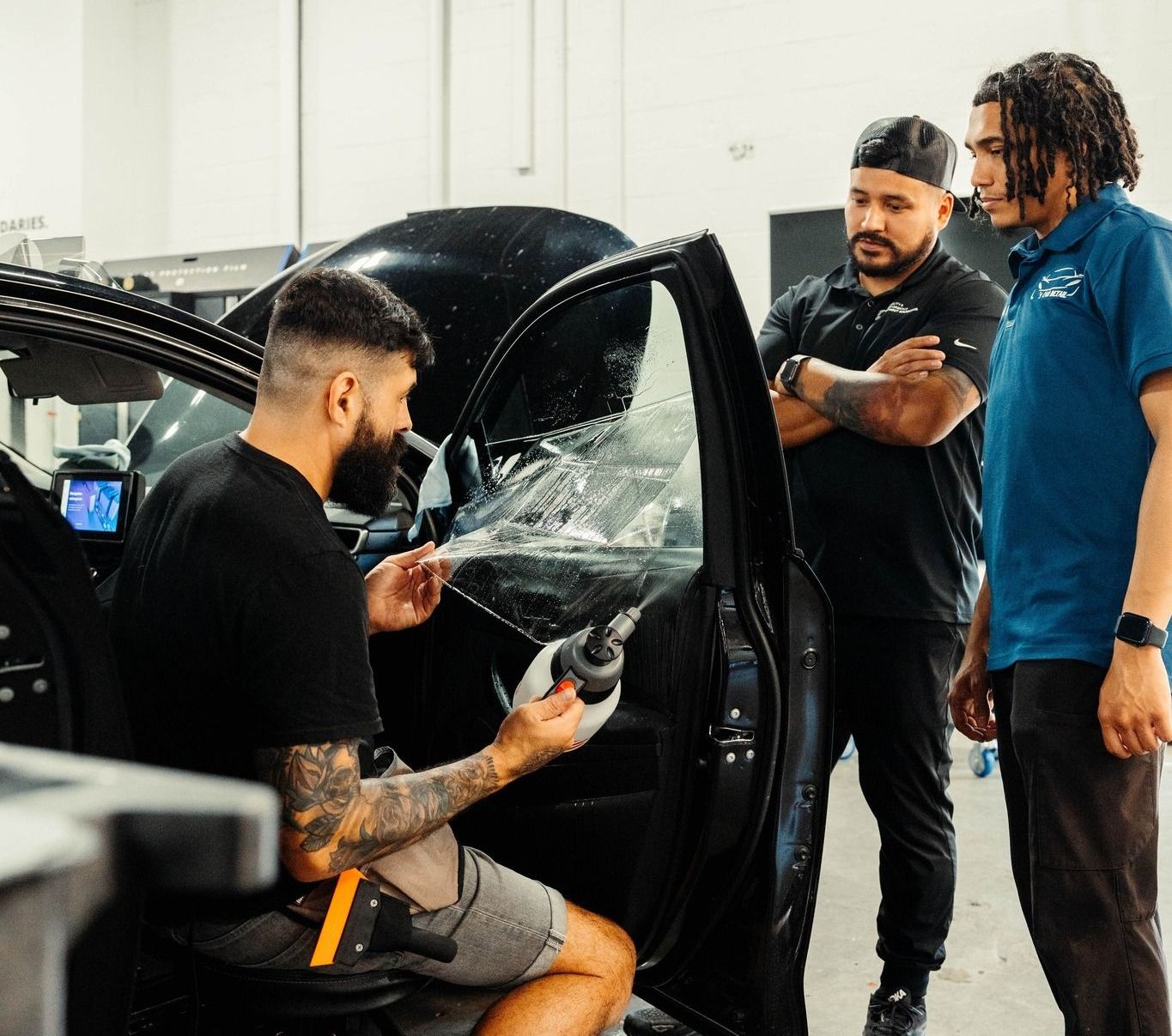professional window tint vs diy