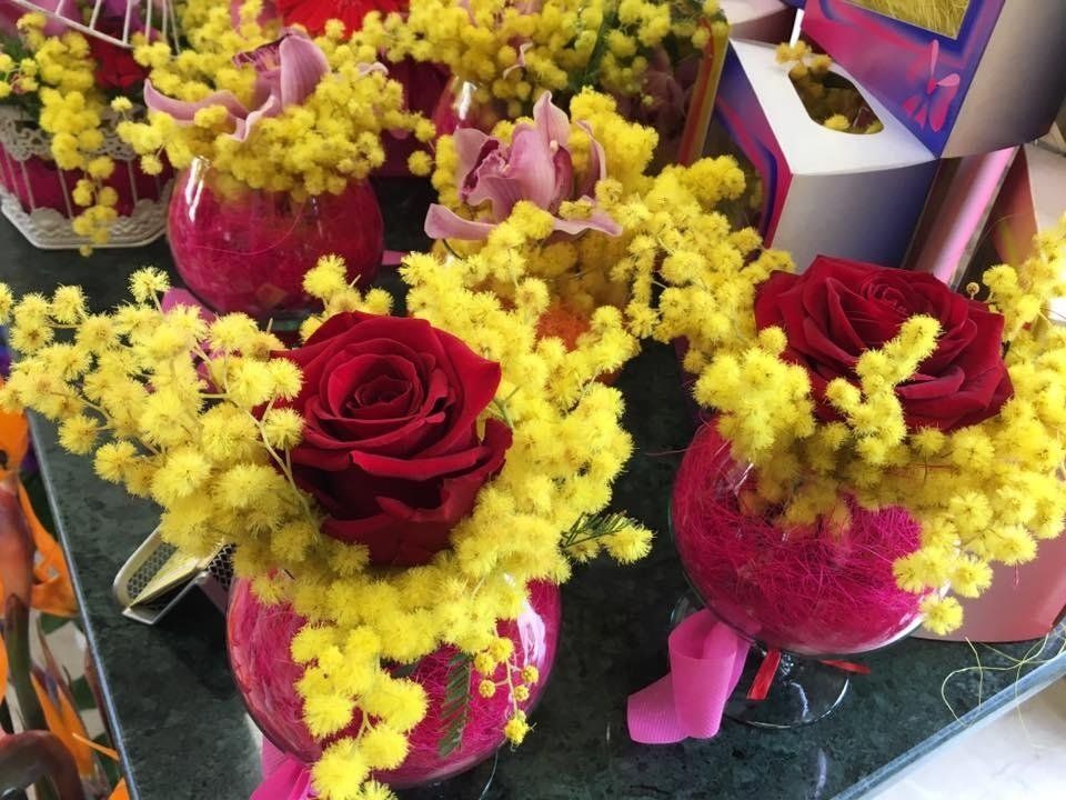 Composizioni con mimose