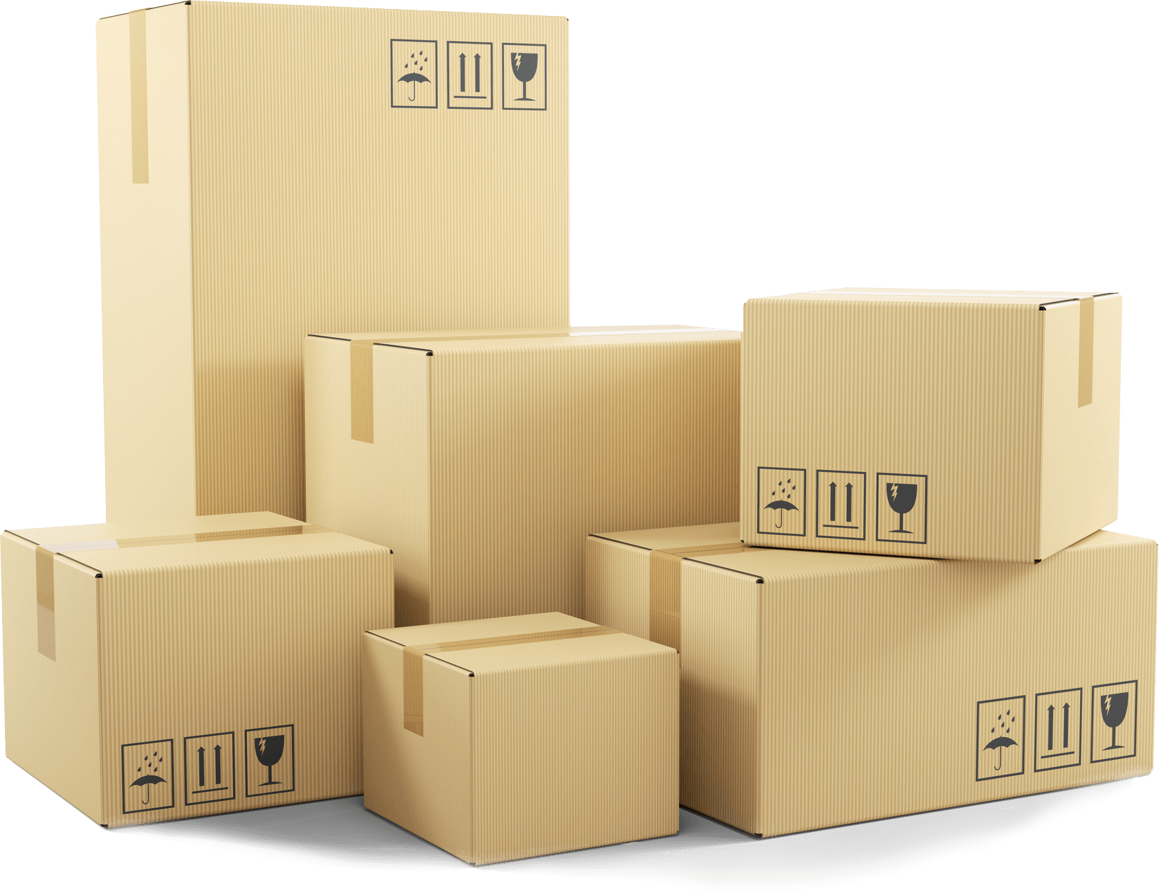Abundance of boxes — Portland, OR — All America Moving