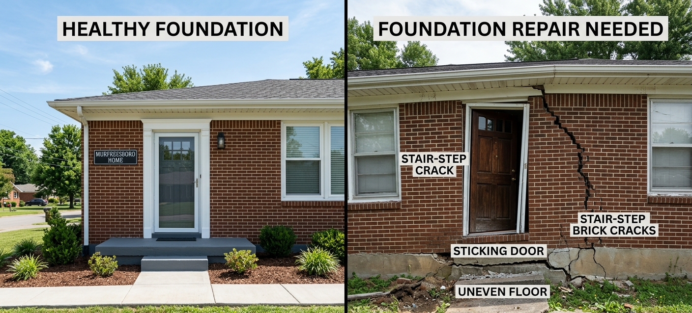 foundation repair Murfreesboro TN
