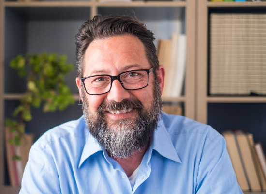 Profile of man wearing glasses - Denver Heat Pump pros founder