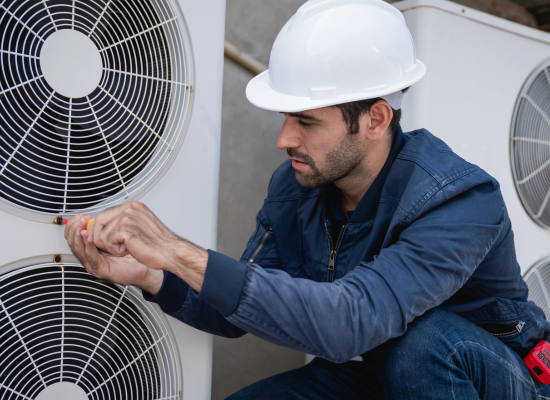 Local Denver Heat Pump Pros performing  heat pump replacement