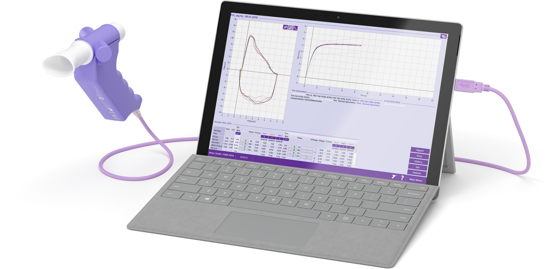 Easy on-PC - Spirometer