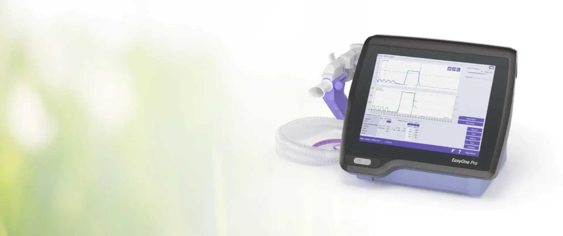 PFT Equipment from Susquehanna Micro Inc | Pictured is EasyOne  Pro Lab