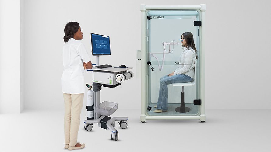 CosMed Q-Box PFT System