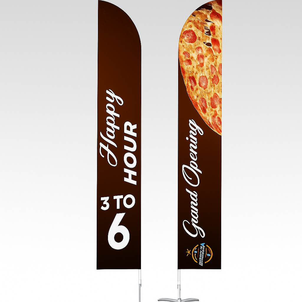 A banner that says happy 3 to 6 hour grand opening