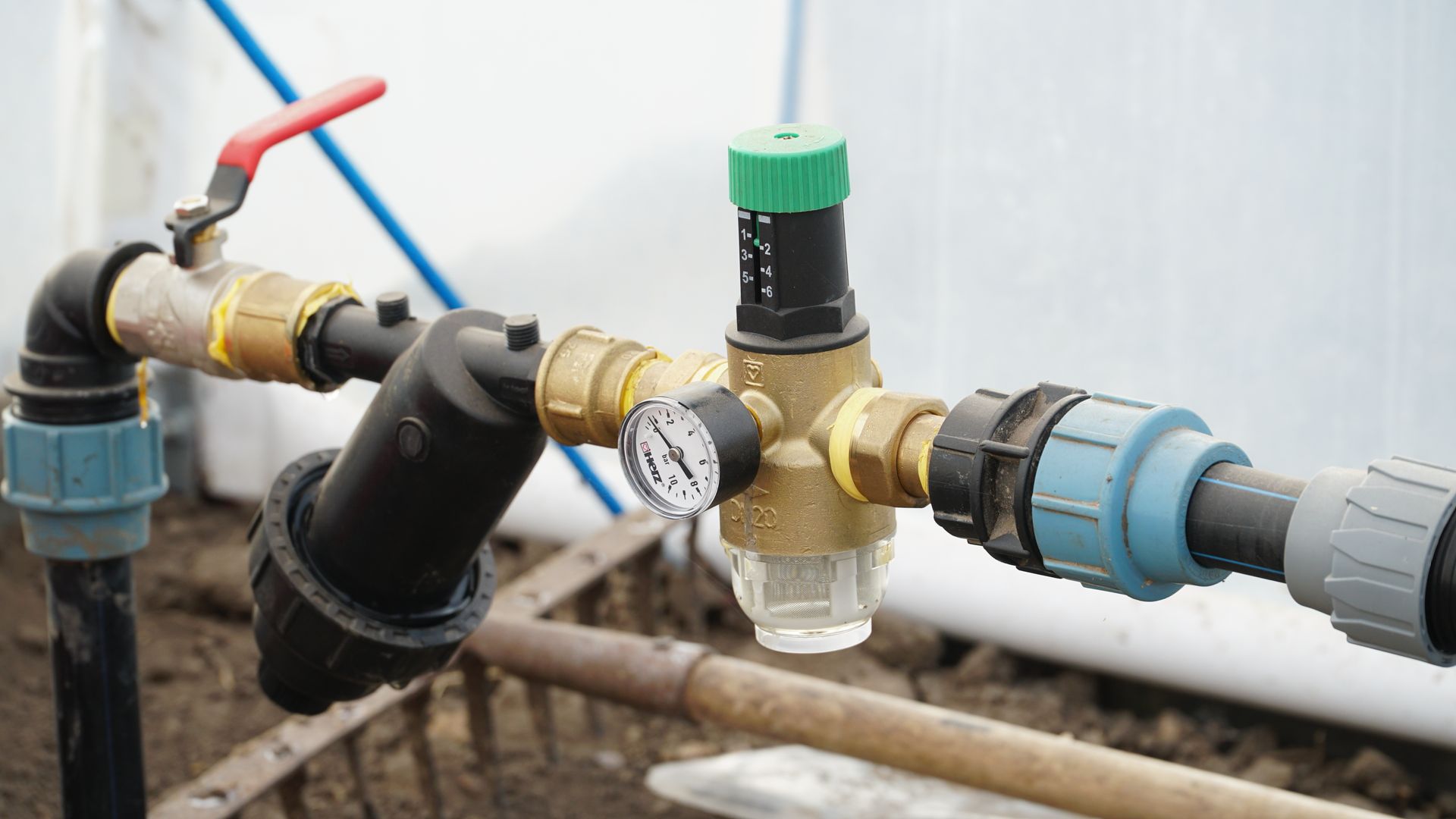 pipe for back flow prevention 