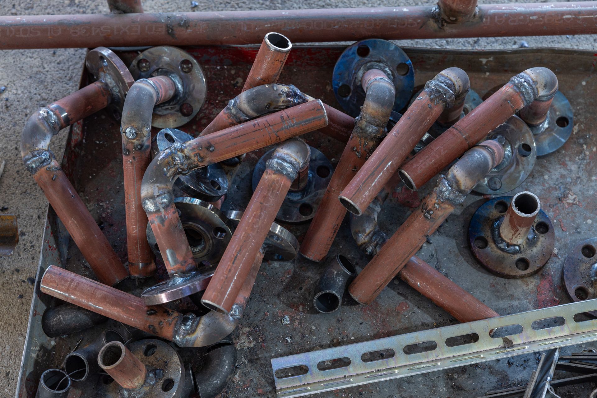 old cast iron pipes that need to be replaced 
