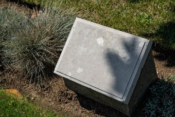 Memorial Slants — Granite Slant in Greely, CO