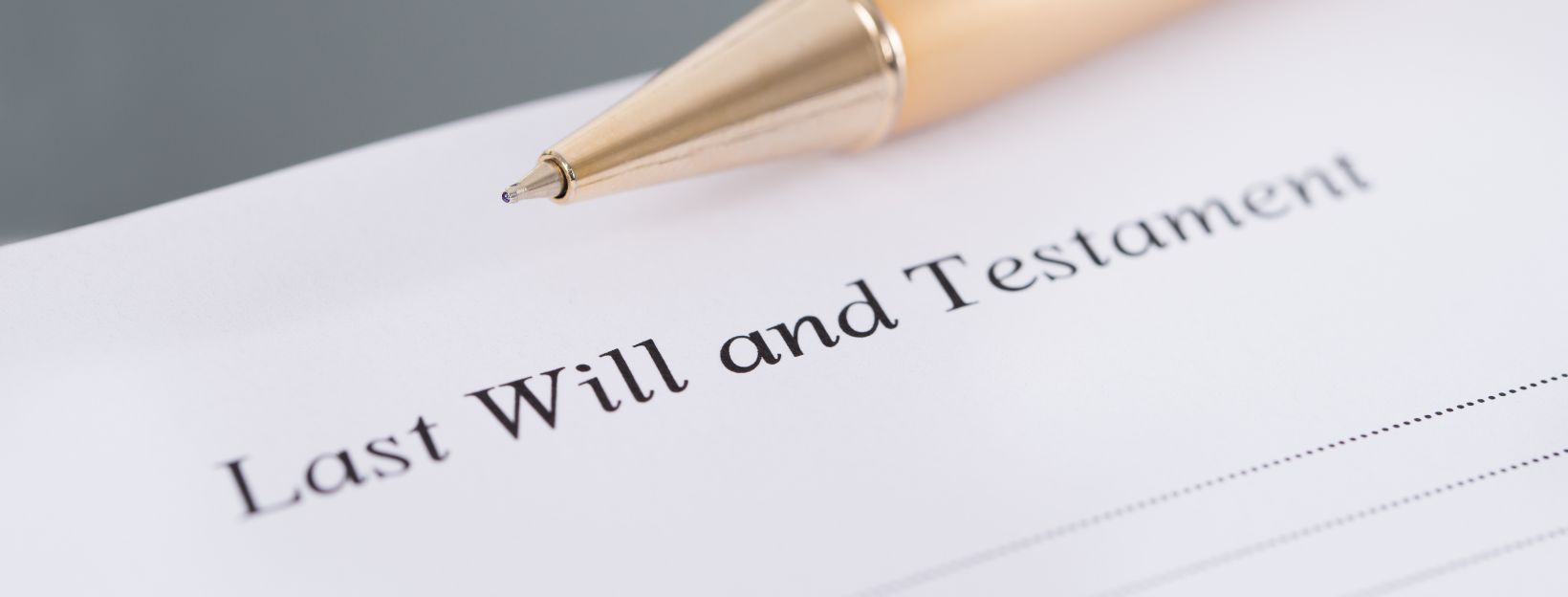 The Need for a Valid Will