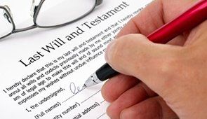 Signing Last Will and Testament — Washington, NC — Attorney Keith D. Hackney