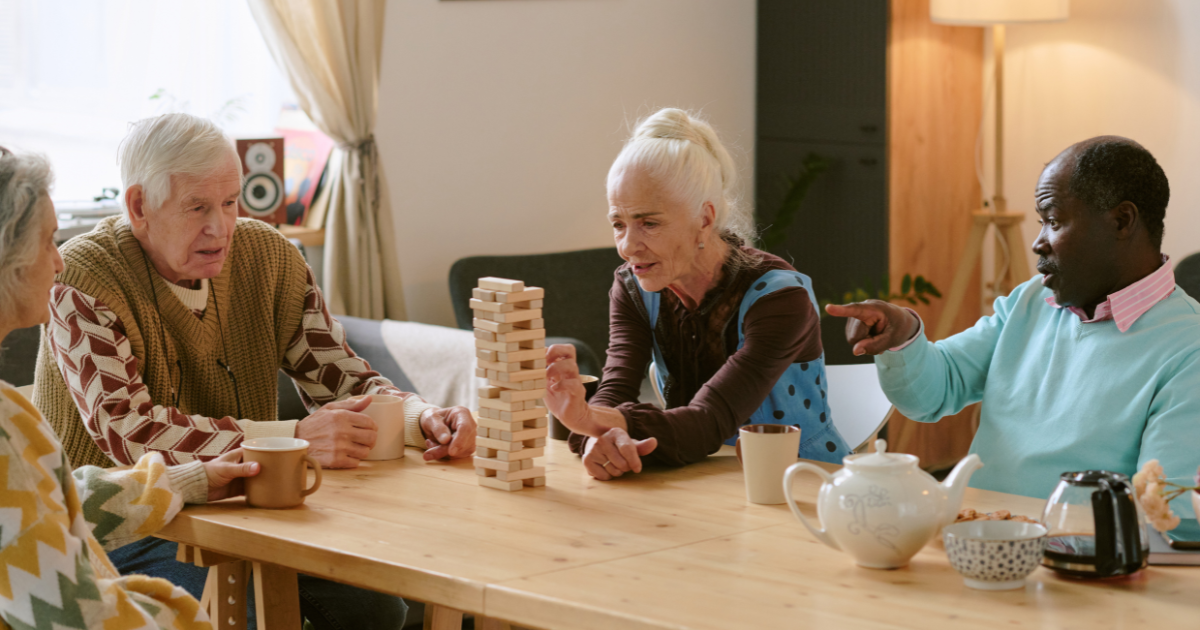 circles of safety and friendship for the elderly