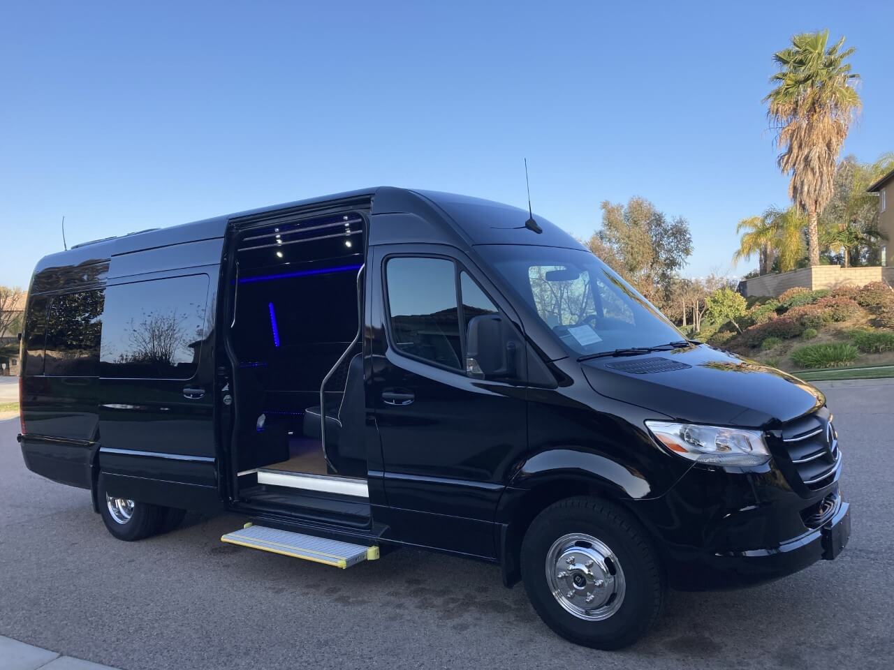 Mercedes Sprinter limo bus rental
