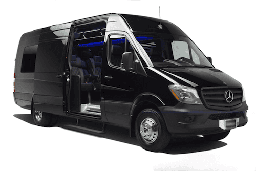 Mercedes Sprinter shuttle service OC