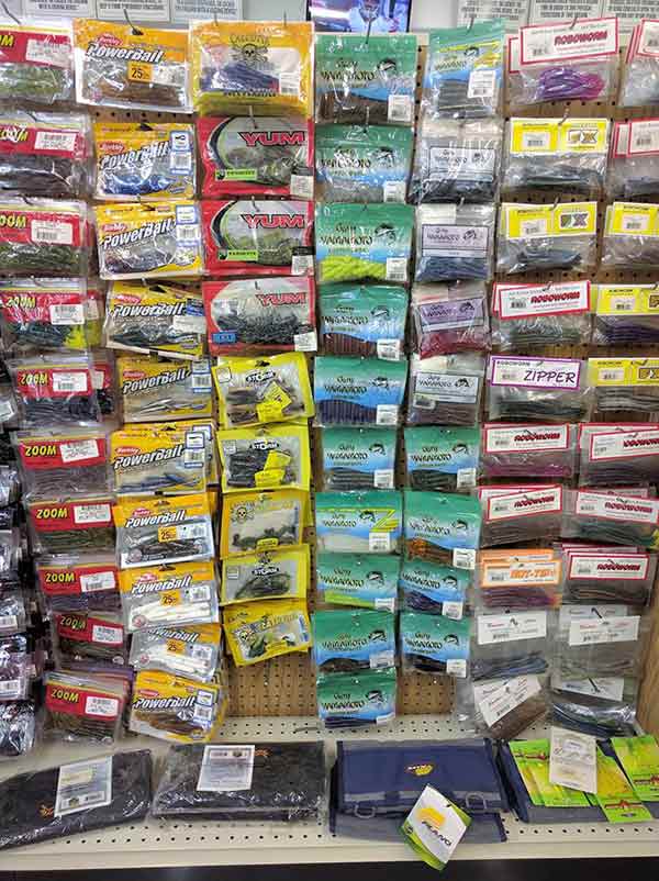 Fishing Bait carried at Jeffs Sporting Goods in San Gabriel, CA