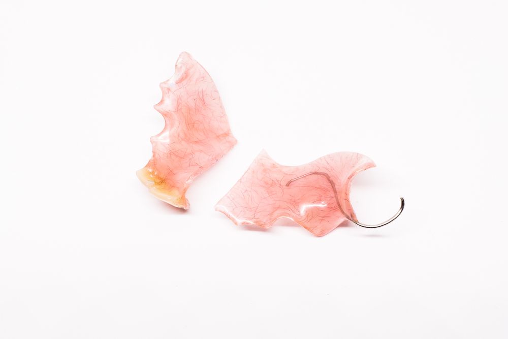 Dental Technician Working With Dentures - Denture Repairs in Moss Vale, NSW