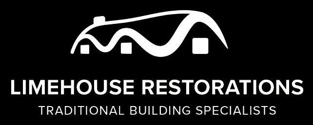 The logo for limehouse restorations is white on a black background.