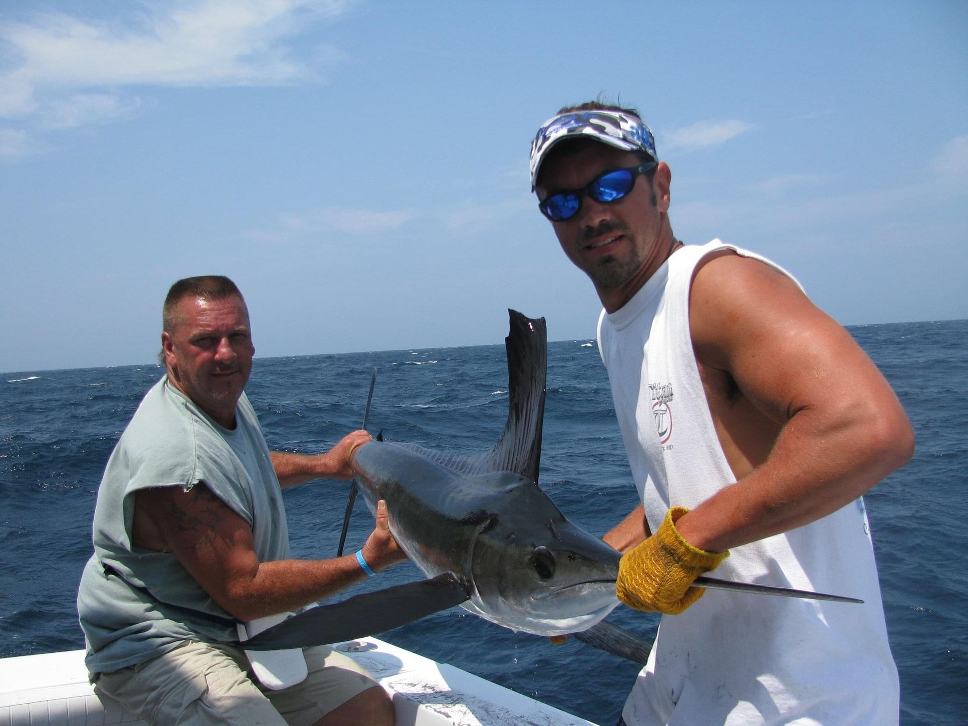 That's a catch and that's how Captain Steve Gladwin does it