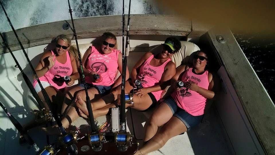 Poor Girls team taking a break and heading back