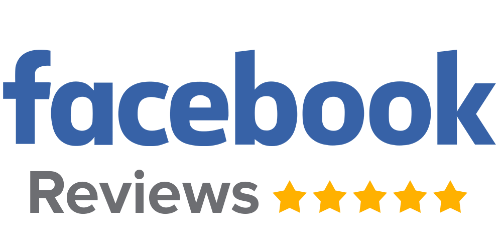 Facebook Reviews logo with five gold stars