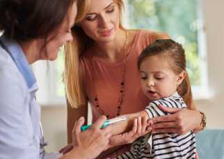 Children getting treated by the doctor - Allergy & Asthma Service in Fresh Meadows, NY