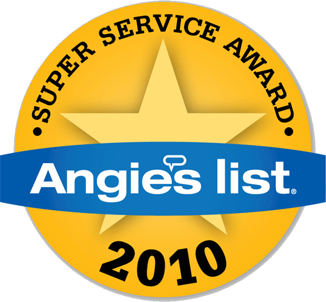 Angies list super service award 2010