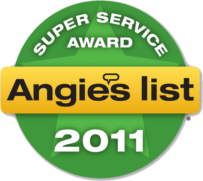 Angies list super service award 2011