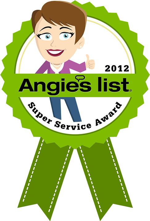 Angie's list super service awrd 2012