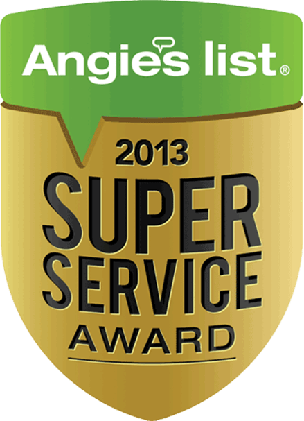 Angies list super service award 2013