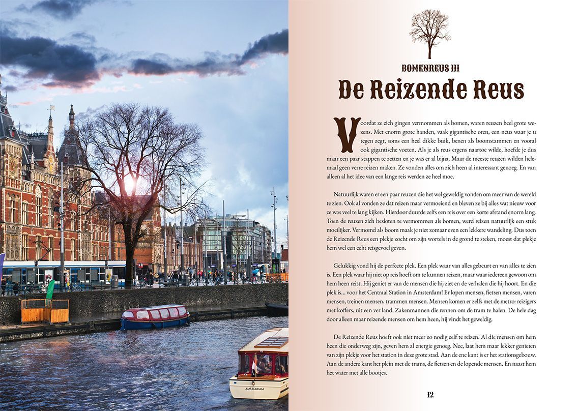 Lees 'De Reuzen van de Stad' en ontdek de unieke verhalen van bomen. Bestel nu voor € 19,95 voor de feestdagen!