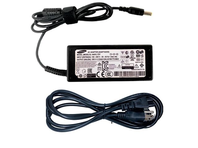 Adaptador de fuente de alimentación AC DC, convertidor de cable de 19V 2.1A  para Monitor