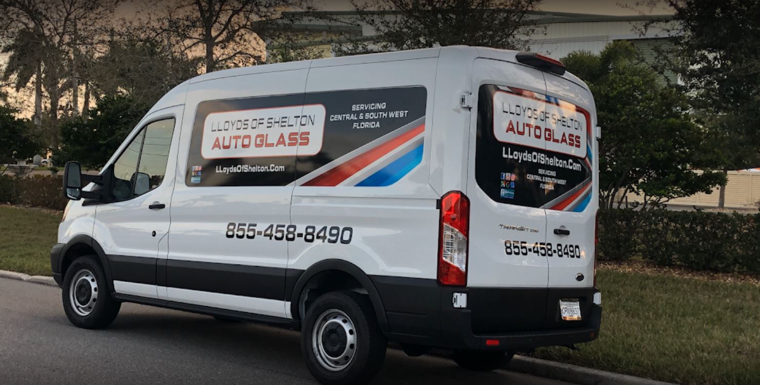 Lloyd's of Shelton van