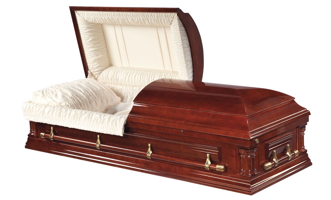 Homeward poplar casket