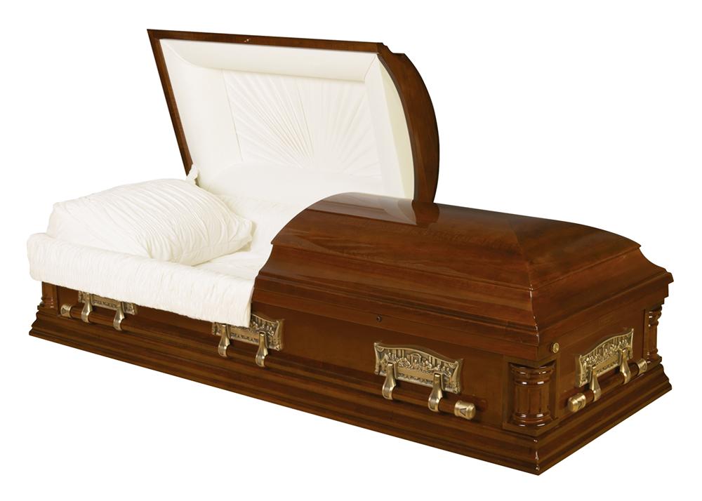 Michael Angelo Maple casket