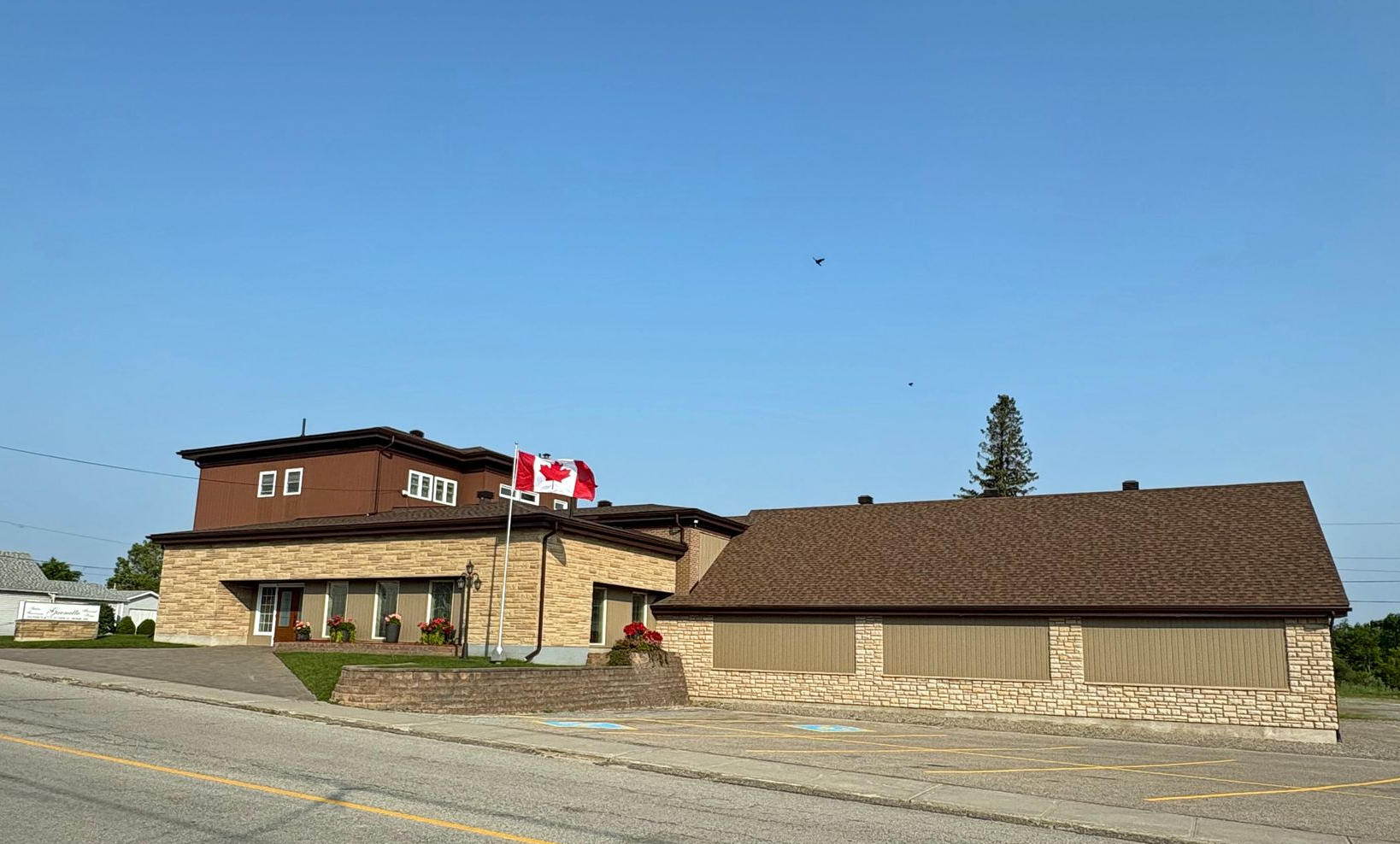 Guenette Funeral Home, circa 2025 Guenette Funeral Home exterior, circa 2025