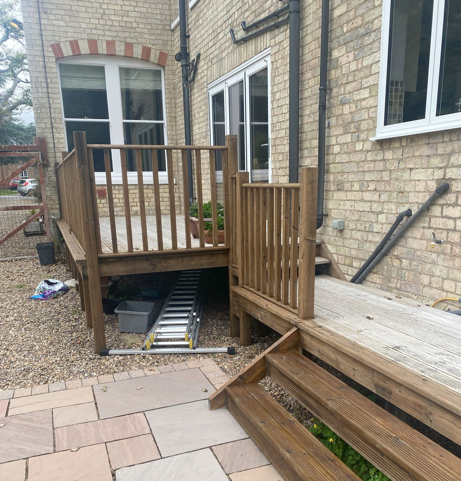 Decking restoration using good quality stain