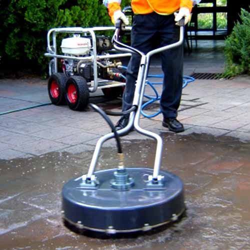 Professional driveway pressure washing service in Hull, suitable for patios and decking.