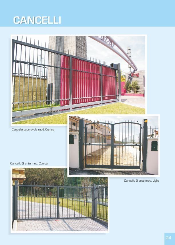 Catalogo cancelli